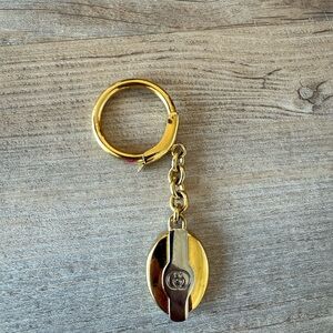 Gucci Gold Keychain